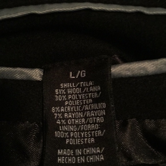 Men’s J.Ferrar Pea Coat - Picture 4 of 7